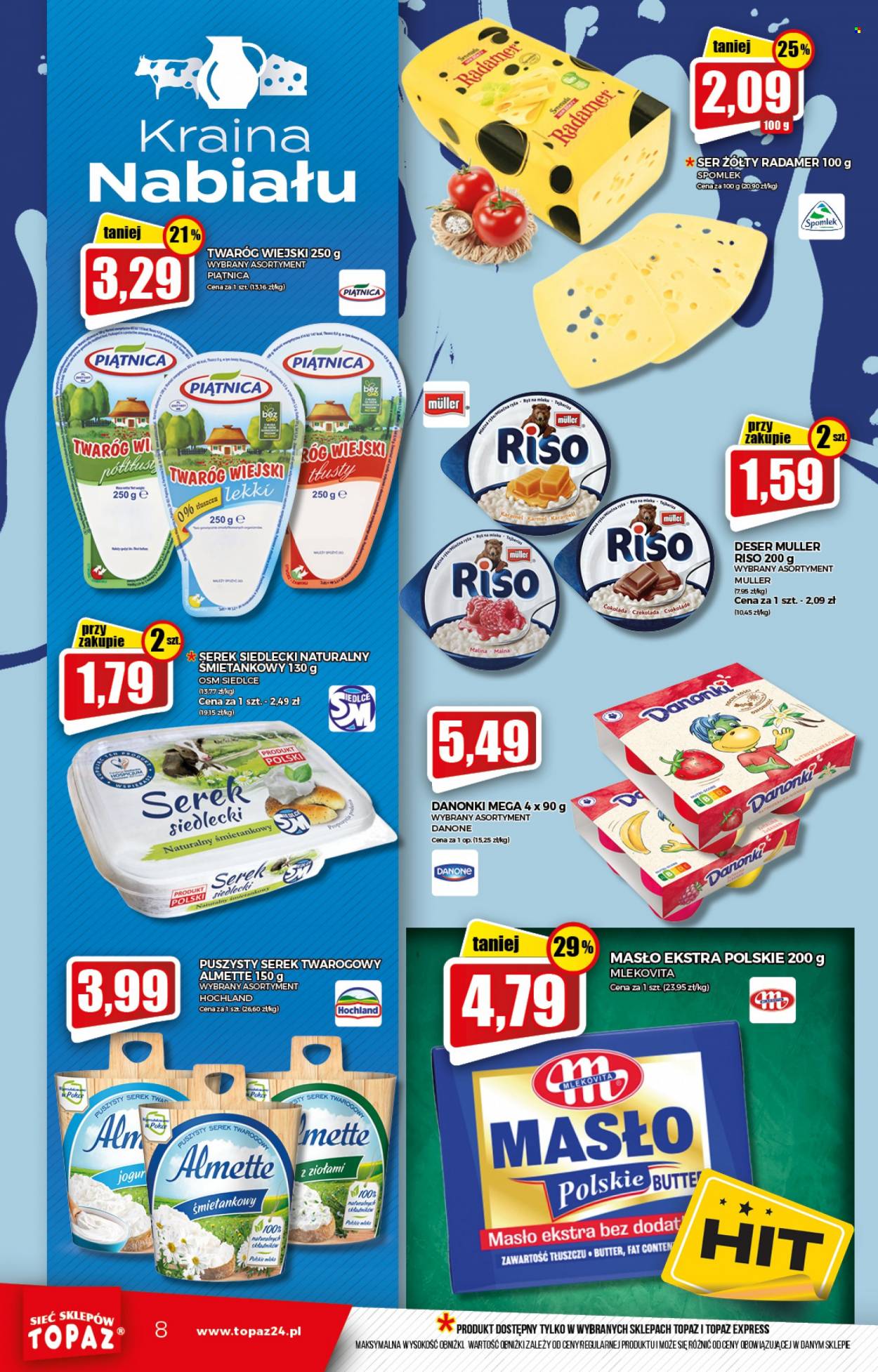 Gazetka Topaz - 18.11.2021 - 24.11.2021. Strona 8