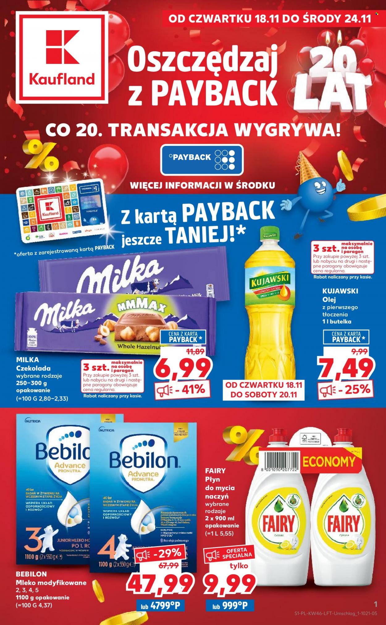 Gazetka Kaufland - 18.11.2021 - 24.11.2021. Strona 1
