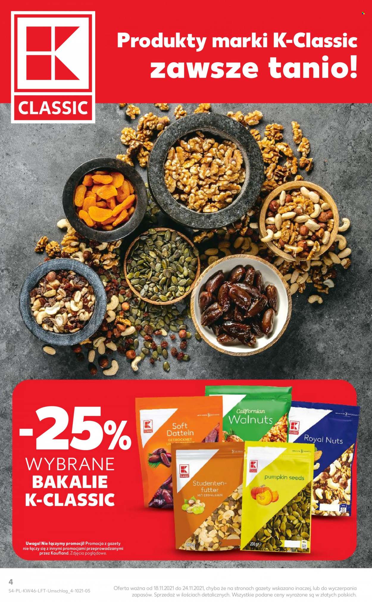 Gazetka Kaufland - 18.11.2021 - 24.11.2021. Strona 4