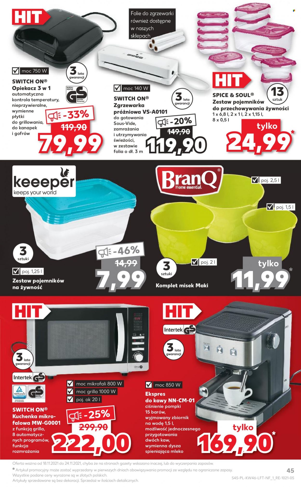 Gazetka Kaufland - 18.11.2021 - 24.11.2021. Strona 45