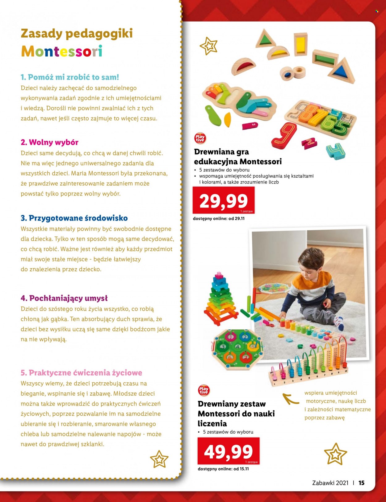Gazetka Lidl - Produkty w akcji - gąbka, szklanka, zabawki edukacyjne, zabawka, gra. Strona 15.