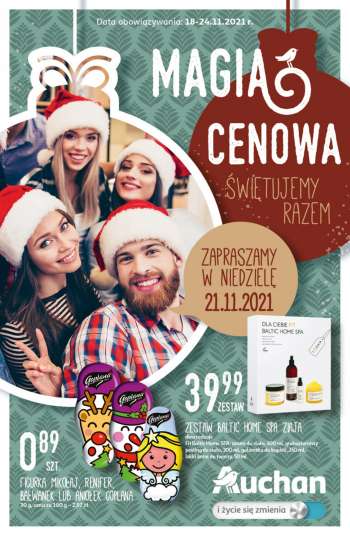 Gazetka Auchan - 18.11.2021 - 24.11.2021.