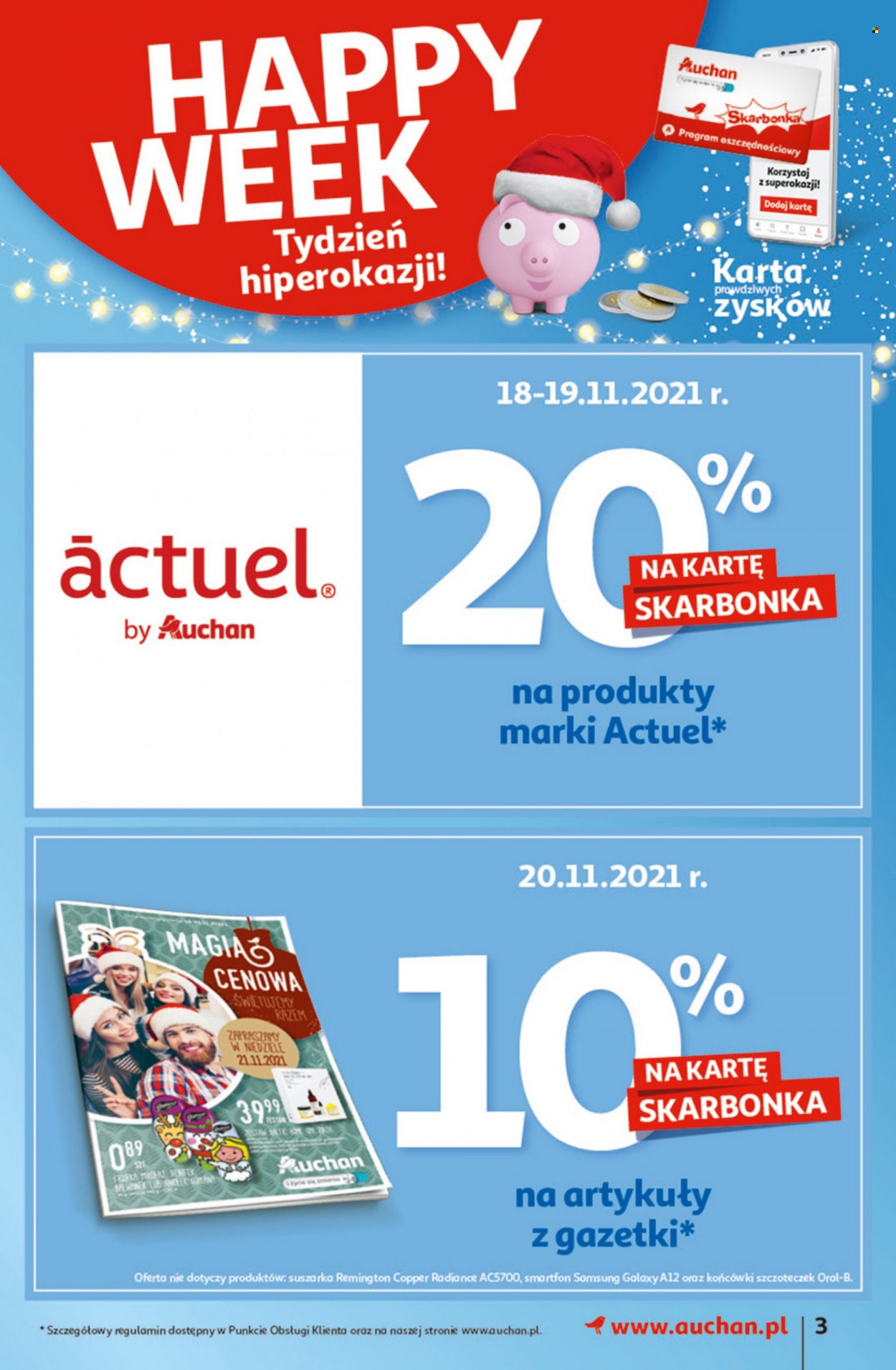 Gazetka Auchan - 18.11.2021 - 24.11.2021. Strona 3