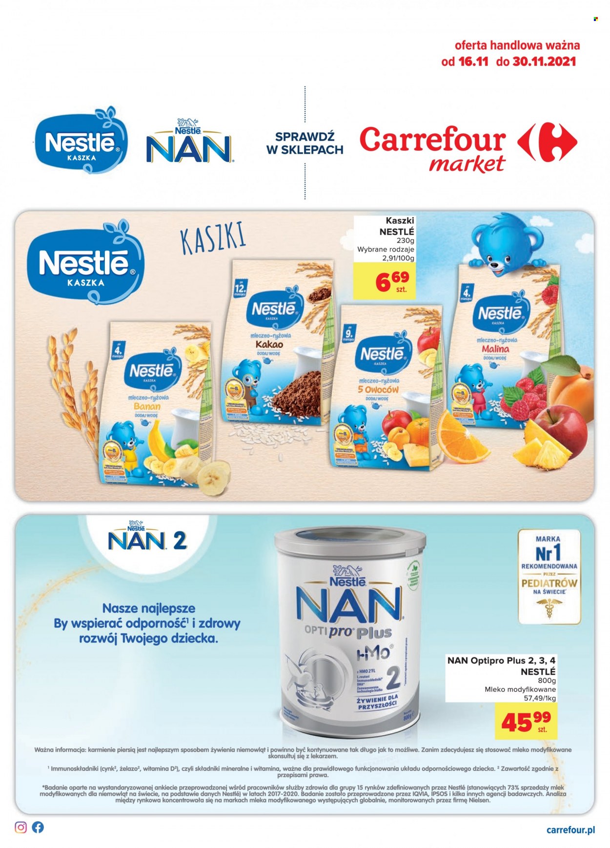 Gazetka Carrefour Market - 16.11.2021 - 30.11.2021. Strona 1