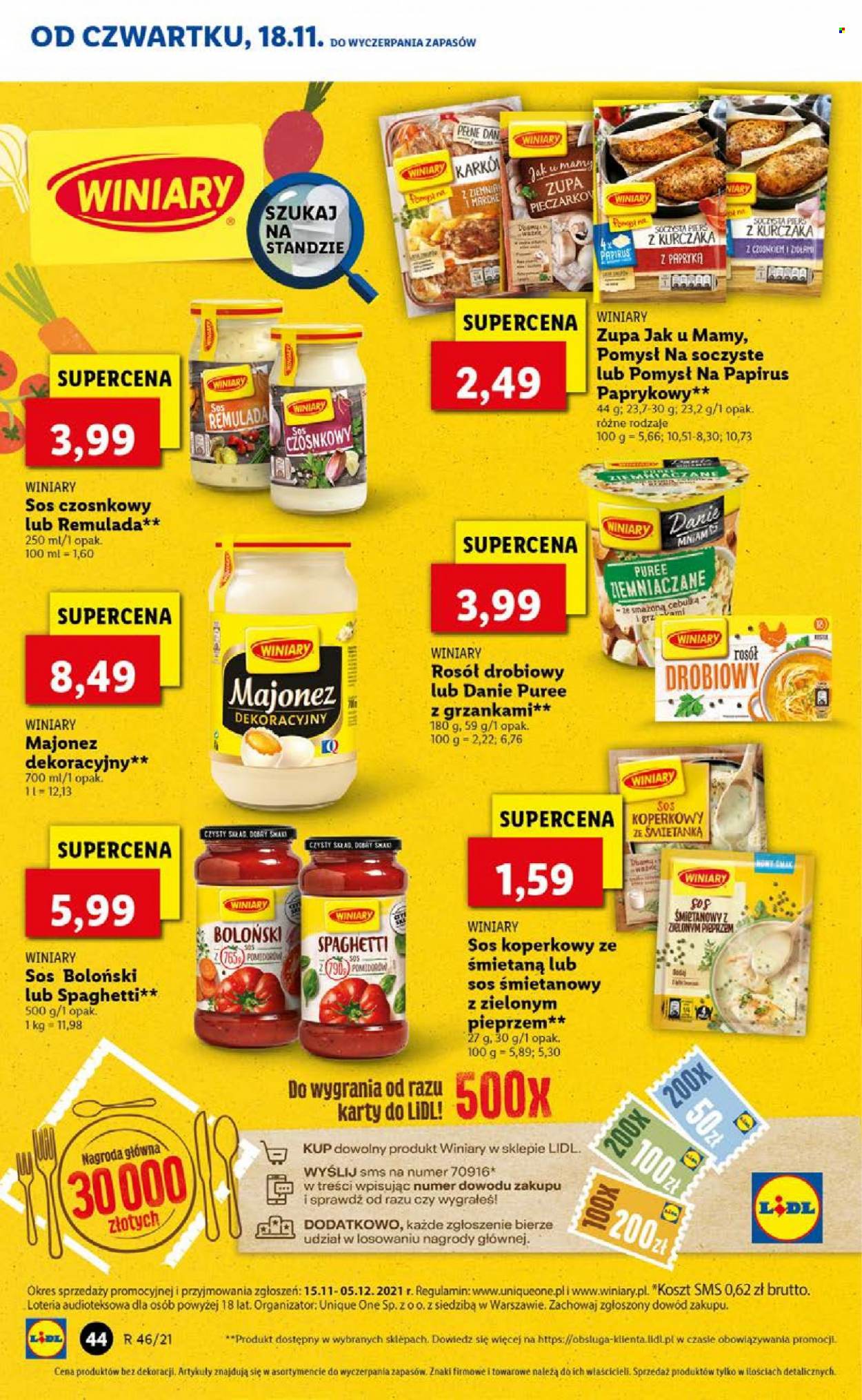 Gazetka Lidl - 18.11.2021 - 21.11.2021. Strona 44