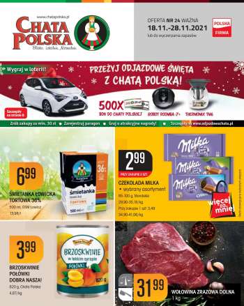 Gazetka Chata Polska - 18.11.2021 - 28.11.2021.