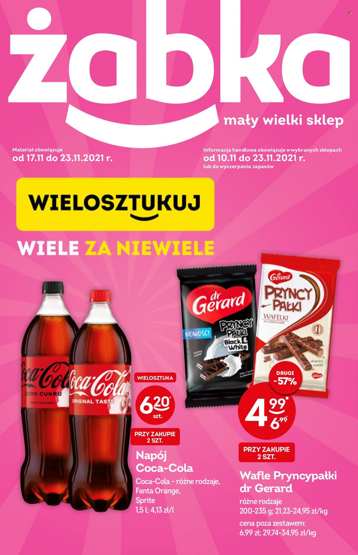 Gazetka Żabka - 10.11.2021 - 23.11.2021. Strona 1