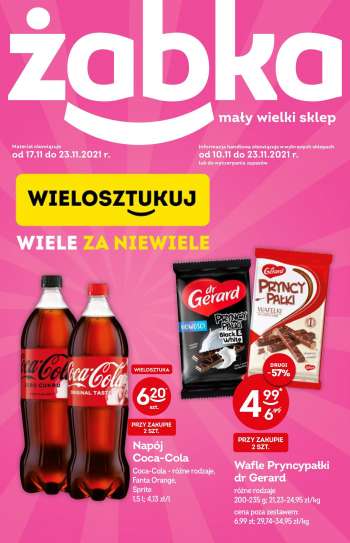 Gazetka Żabka - 10.11.2021 - 23.11.2021.