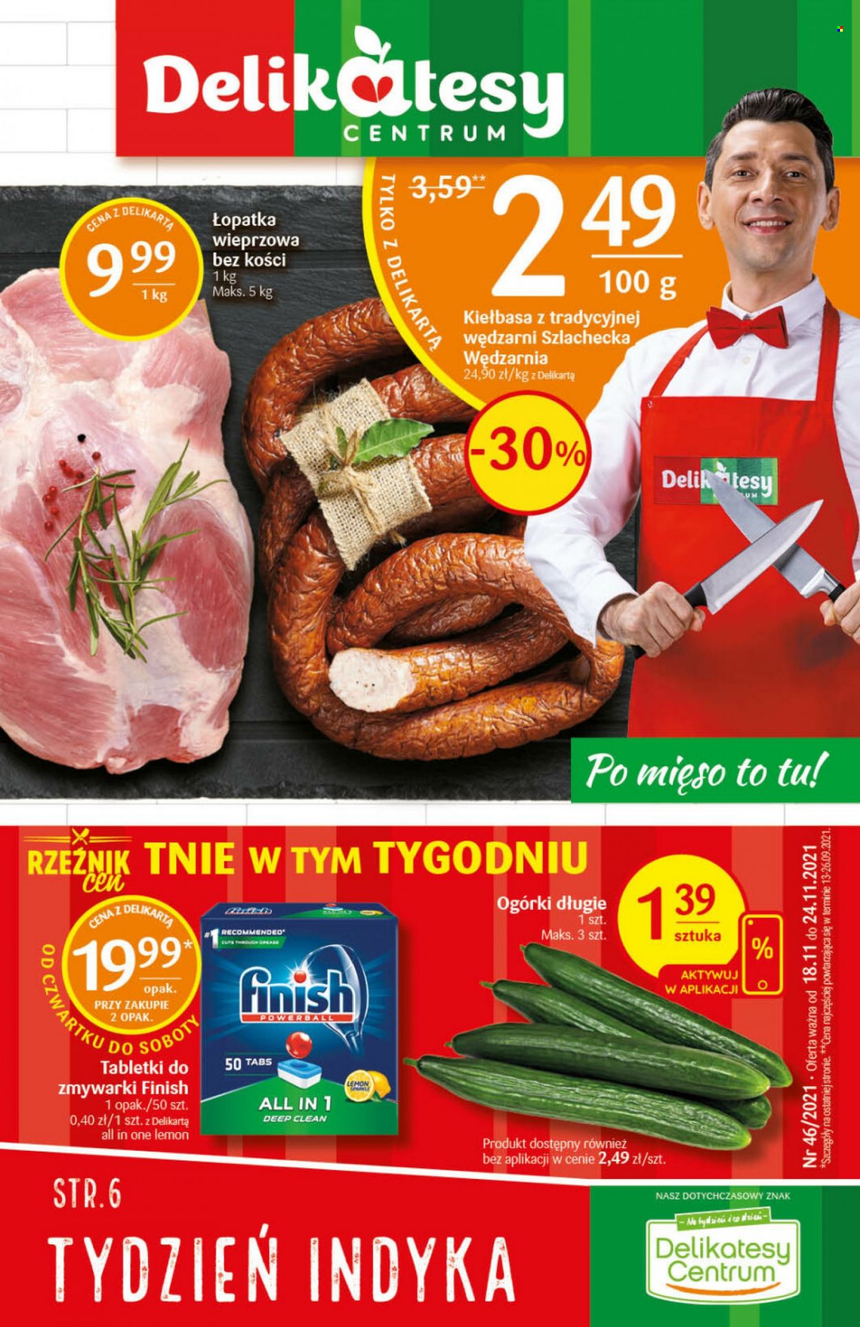 Gazetka Delikatesy Centrum - 18.11.2021 - 24.11.2021. Strona 1