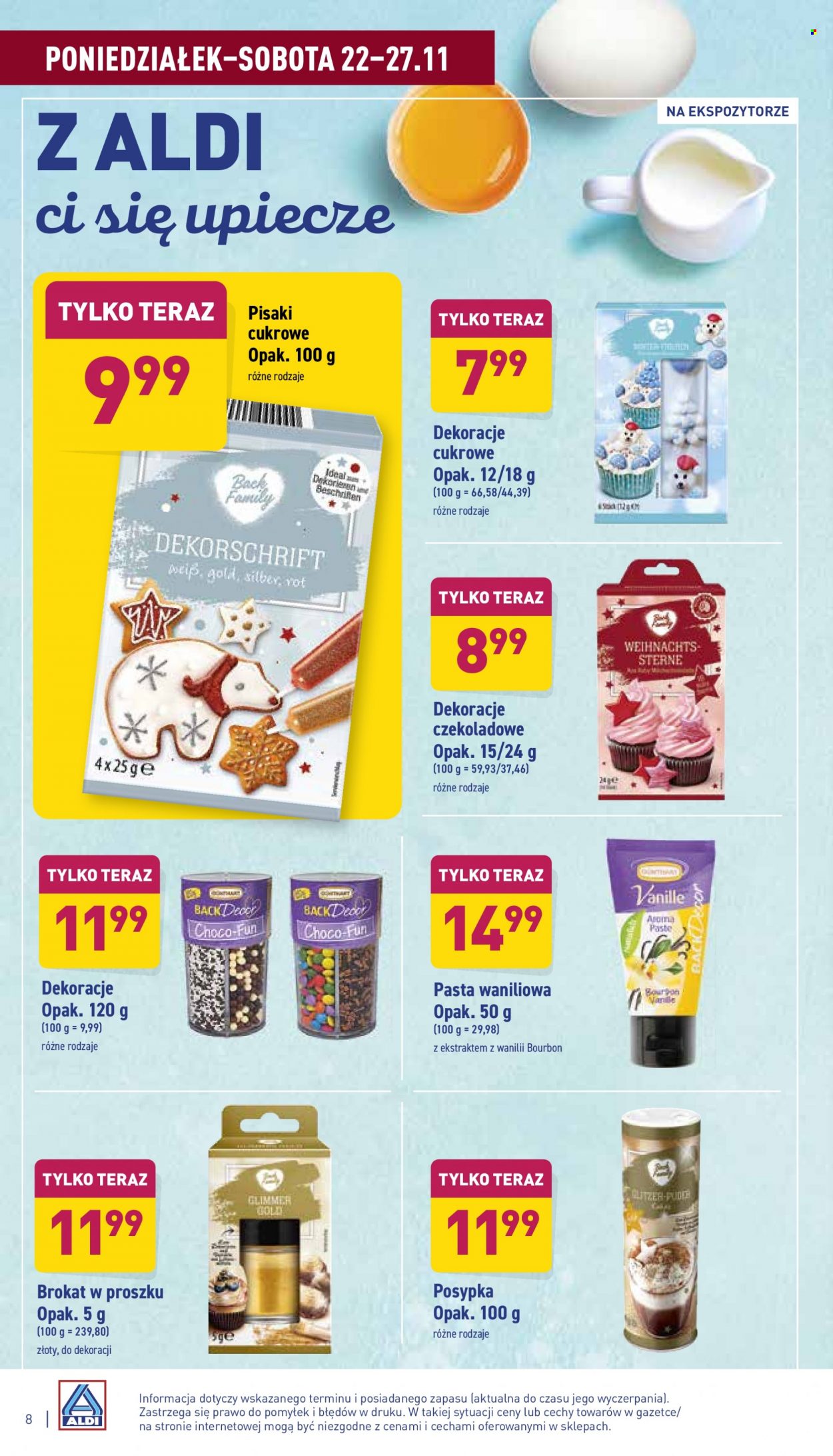 Gazetka ALDI - 22.11.2021 - 27.11.2021. Strona 8