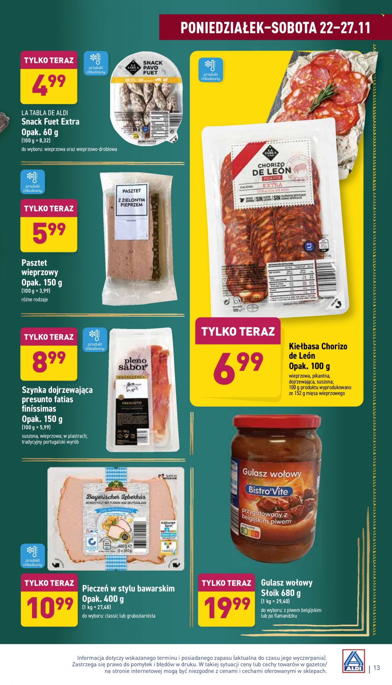 Gazetka ALDI - 22.11.2021 - 27.11.2021. Strona 13
