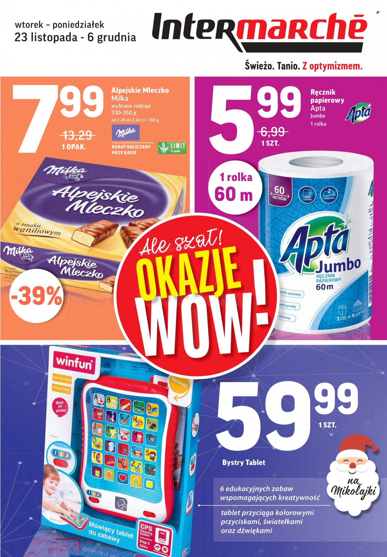 Gazetka Intermarché - 23.11.2021 - 6.12.2021. Strona 1