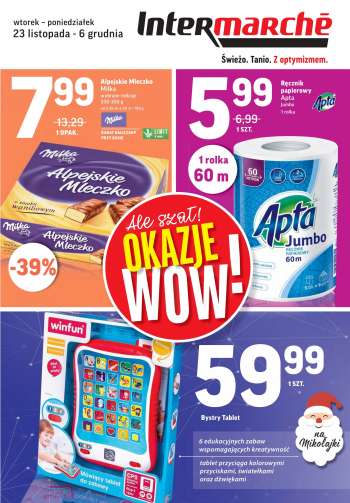 Gazetka Intermarché - 23.11.2021 - 6.12.2021.