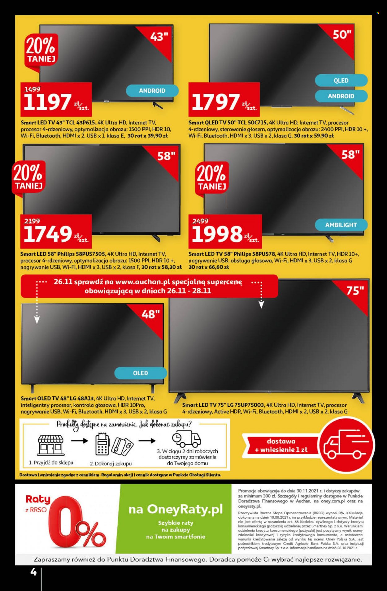 Gazetka Auchan - 22.11.2021 - 28.11.2021. Strona 4