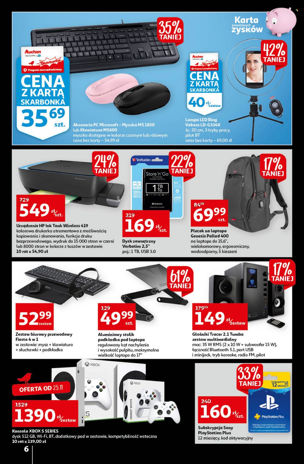Gazetka Auchan - 22.11.2021 - 28.11.2021. Strona 6