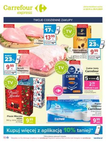 Gazetka Carrefour Express - 23.11.2021 - 29.11.2021.