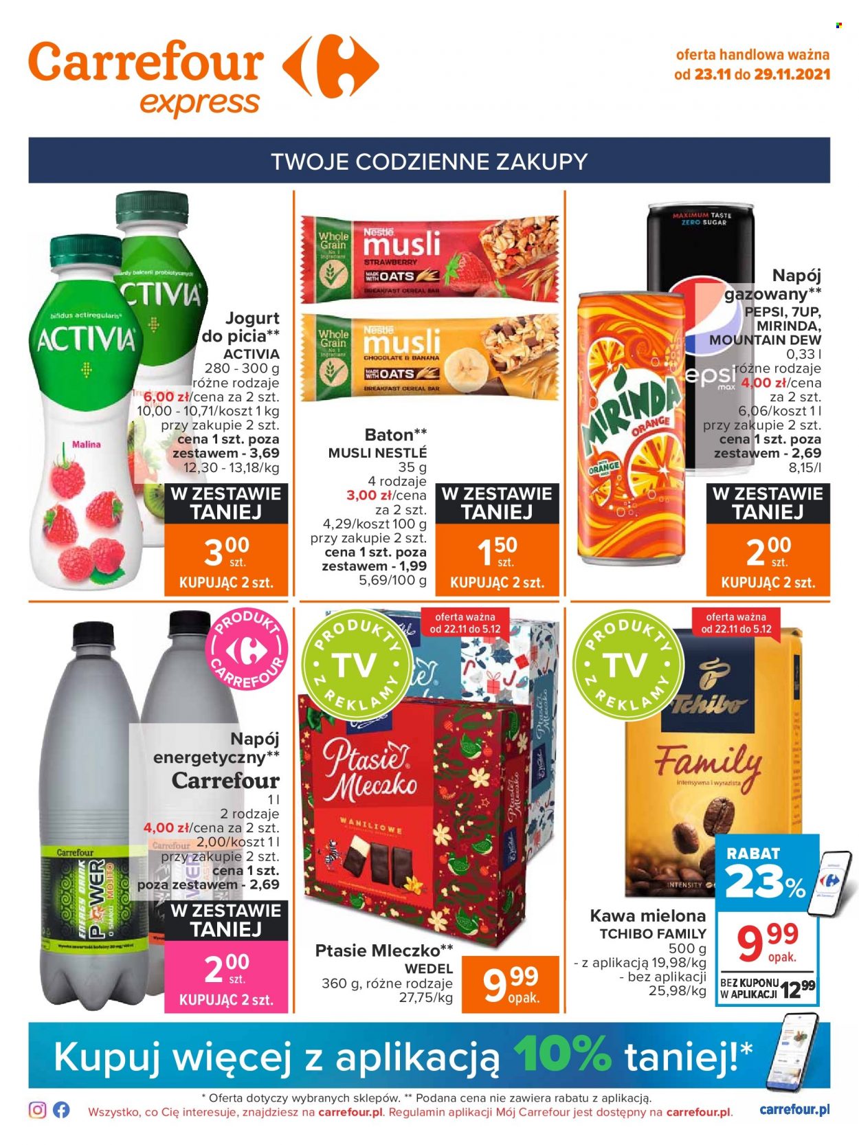 Gazetka Carrefour Express - 23.11.2021 - 29.11.2021. Strona 1