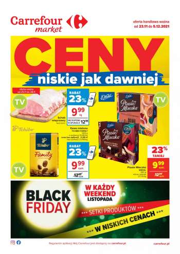 Gazetka Carrefour Market - 23.11.2021 - 5.12.2021.