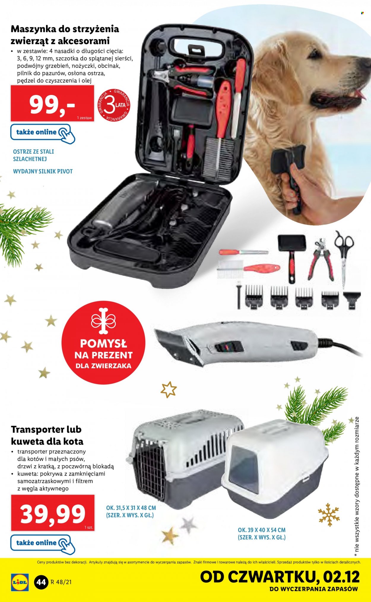 Gazetka Lidl - 29.11.2021 - 5.12.2021. Strona 44