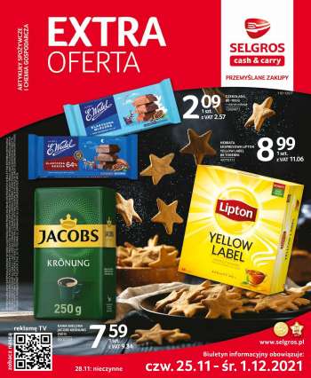 Gazetka Selgros - 25.11.2021 - 1.12.2021.