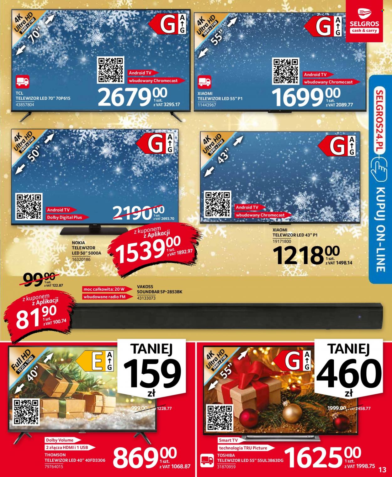 Gazetka Selgros - 25.11.2021 - 1.12.2021. Strona 13
