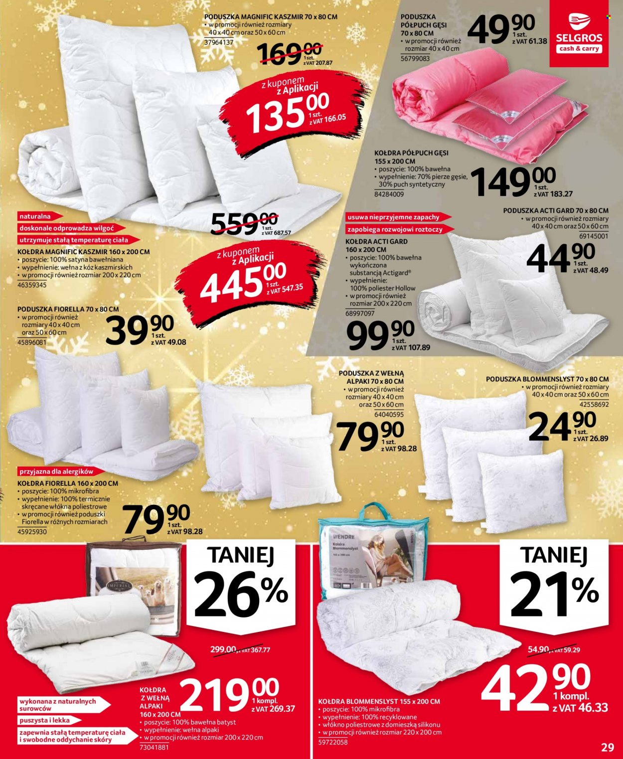 Gazetka Selgros - 25.11.2021 - 1.12.2021. Strona 29