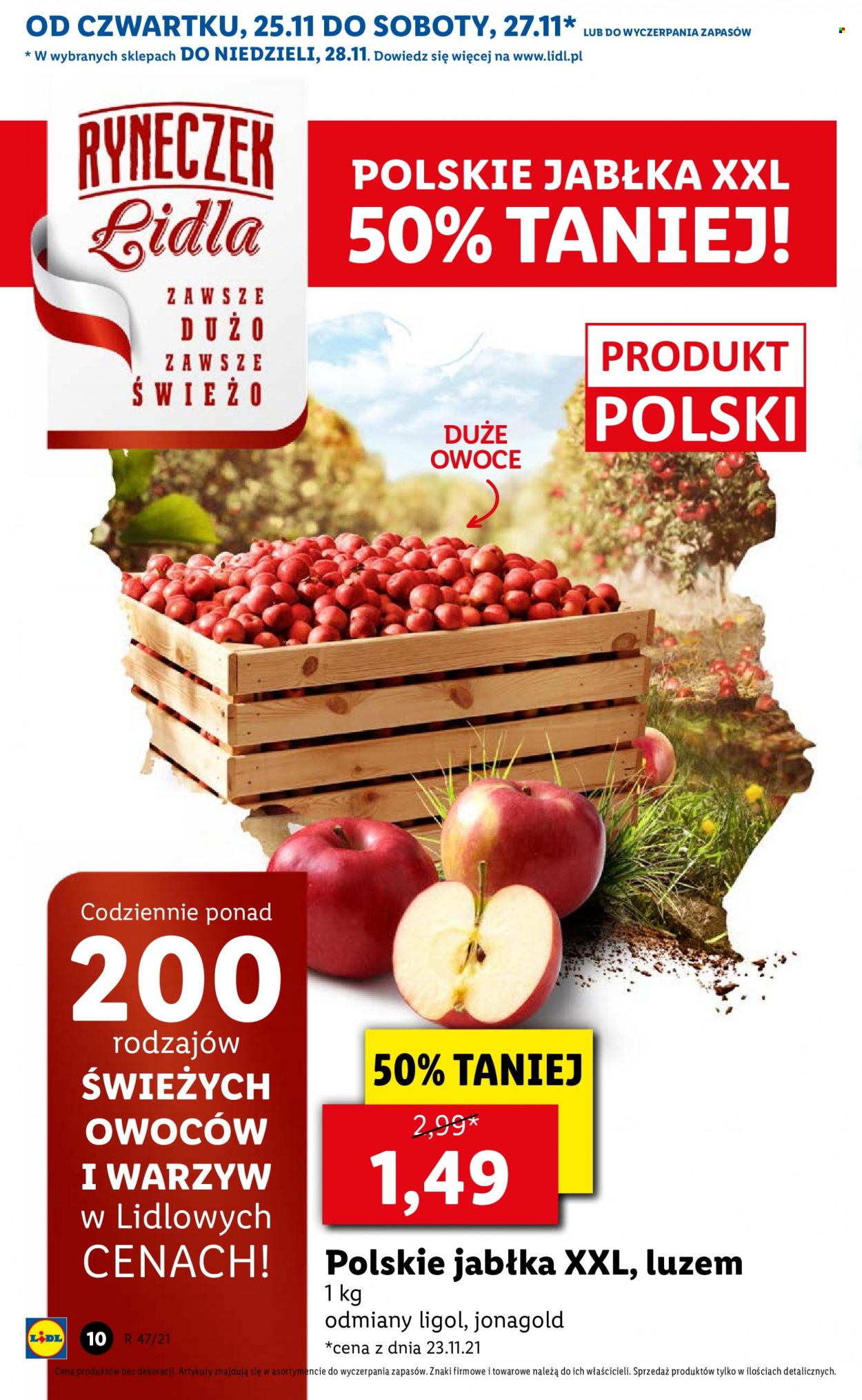 Gazetka Lidl - 25.11.2021 - 28.11.2021. Strona 10