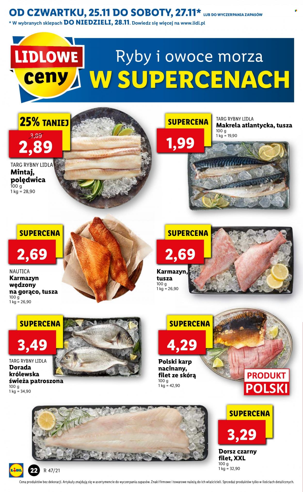 Gazetka Lidl - 25.11.2021 - 28.11.2021. Strona 22