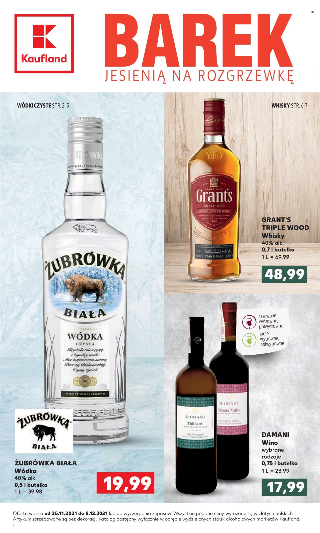 Gazetka Kaufland - 25.11.2021 - 8.12.2021. Strona 1