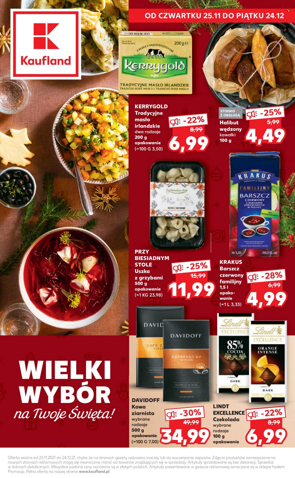 Gazetka Kaufland - 25.11.2021 - 24.12.2021. Strona 1