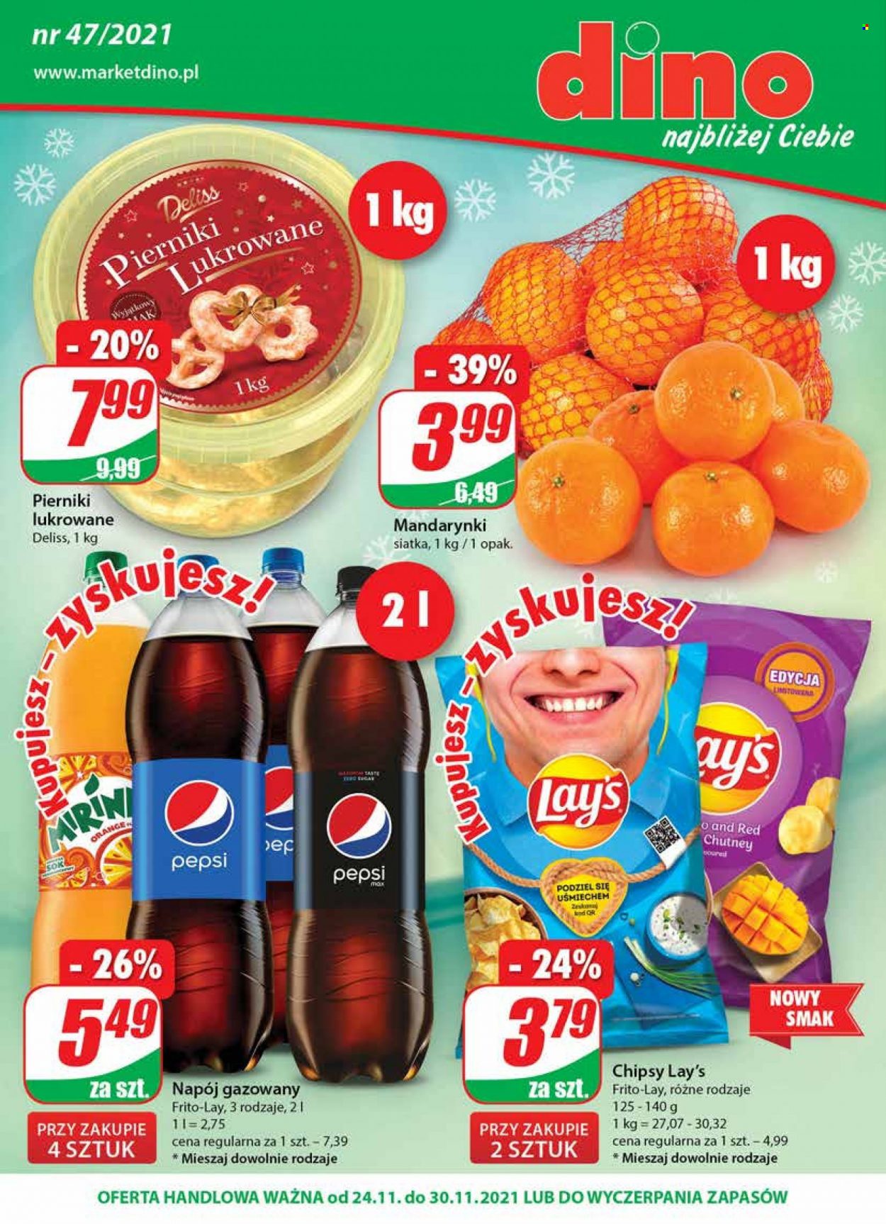 Gazetka Dino - 24.11.2021 - 30.11.2021. Strona 1