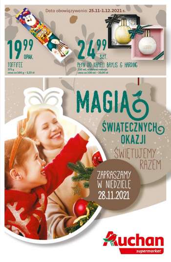 Gazetka Auchan - 25.11.2021 - 1.12.2021.