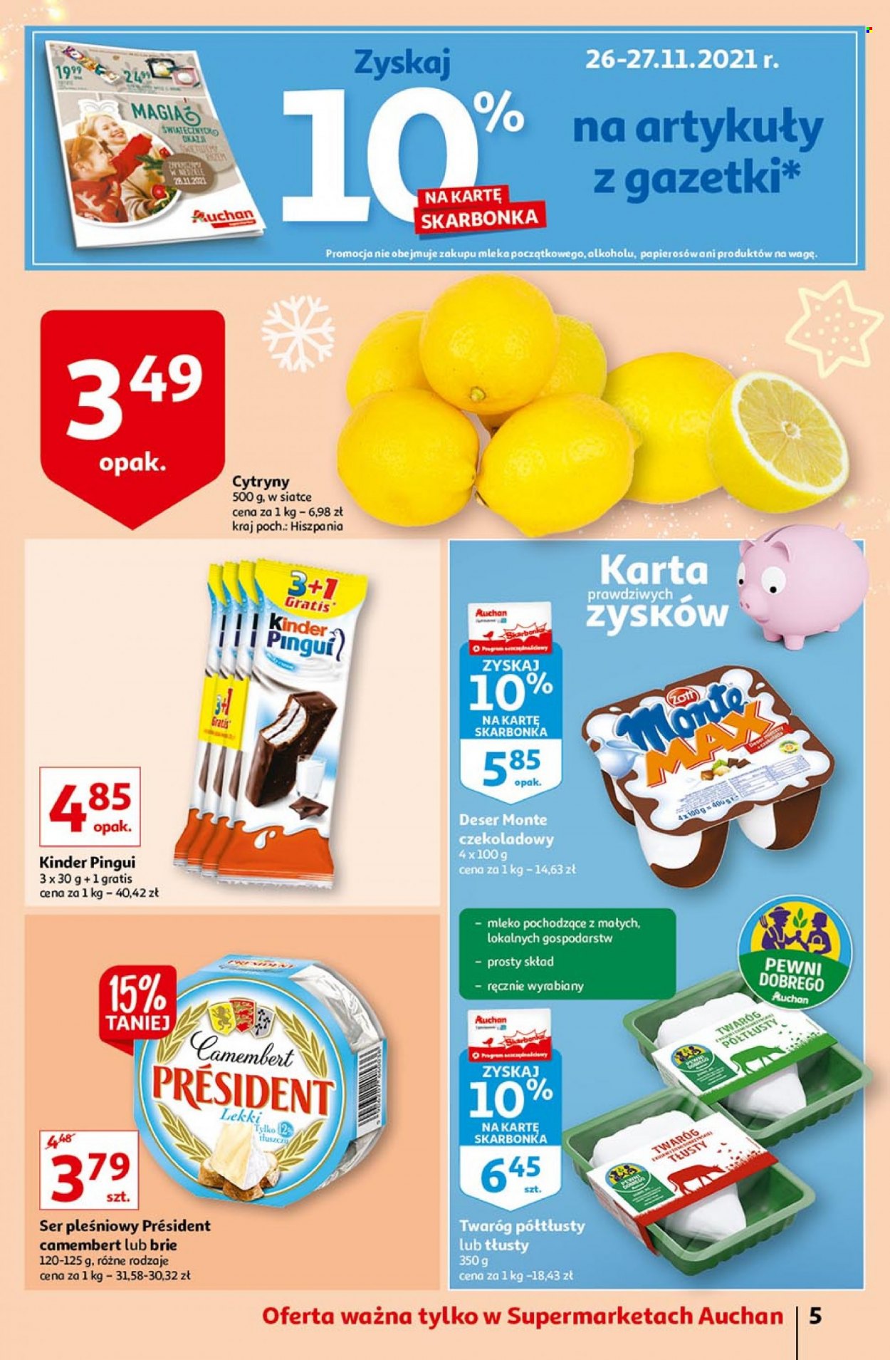 Gazetka Auchan - 25.11.2021 - 1.12.2021. Strona 5