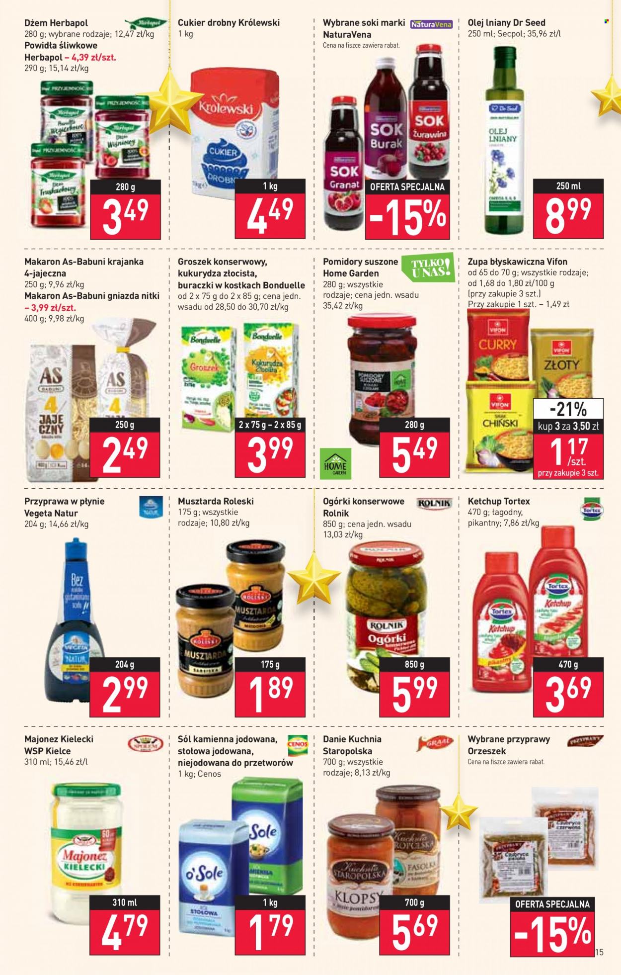 Gazetka Stokrotka Supermarket - 25.11.2021 - 1.12.2021. Strona 15