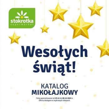 Gazetka Stokrotka Supermarket - 25.11.2021 - 8.12.2021.