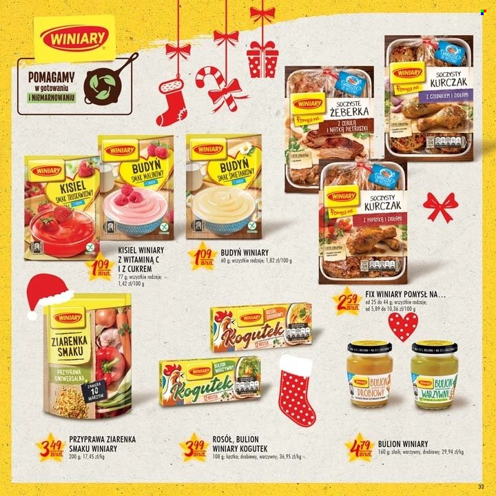Gazetka Stokrotka Supermarket - 25.11.2021 - 8.12.2021. Strona 33