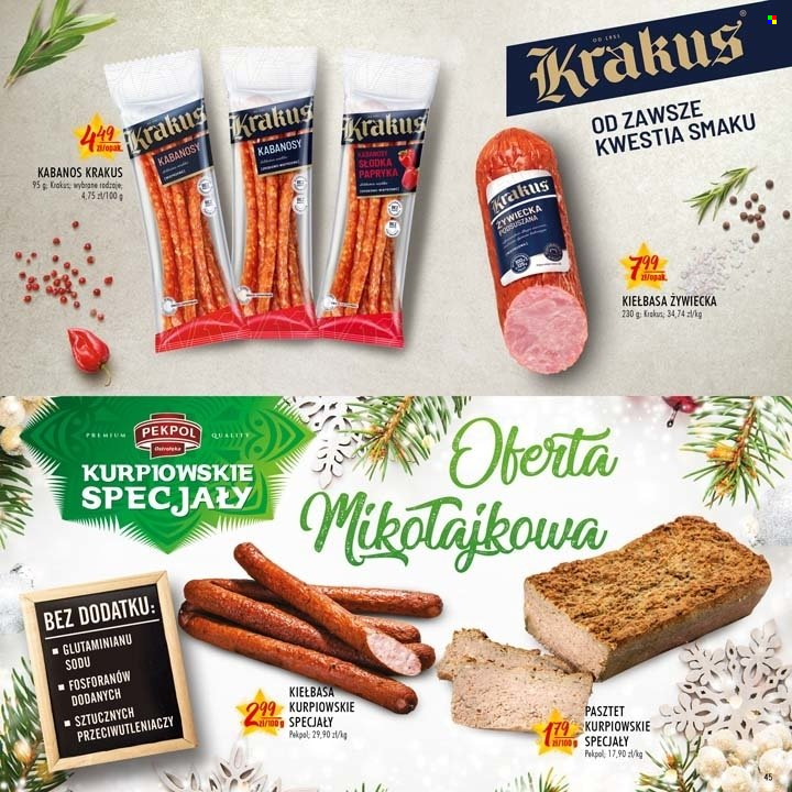 Gazetka Stokrotka Supermarket - 25.11.2021 - 8.12.2021. Strona 45
