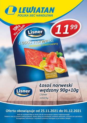 Gazetka Lewiatan - 25.11.2021 - 1.12.2021.