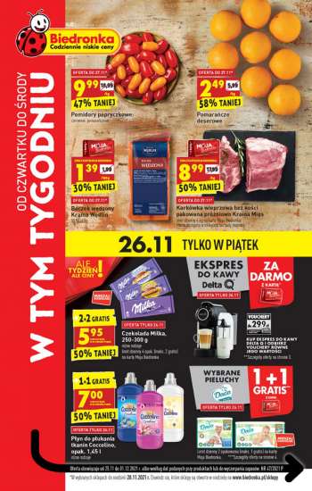 Gazetka Biedronka - 25.11.2021 - 1.12.2021.