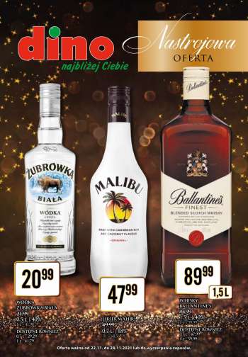 Gazetka Dino - 22.11.2021 - 28.11.2021.