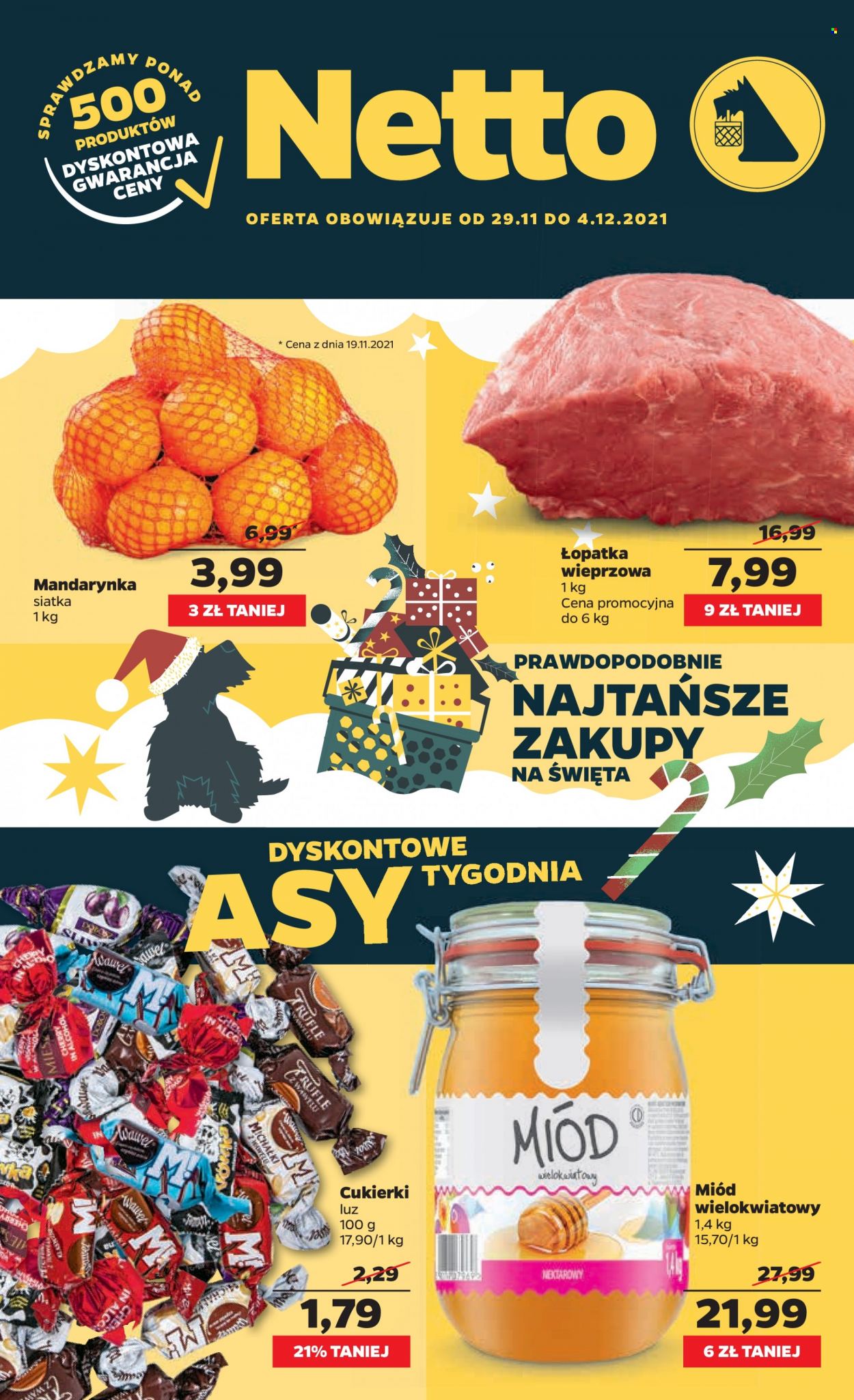 Gazetka Netto - 29.11.2021 - 4.12.2021. Strona 1