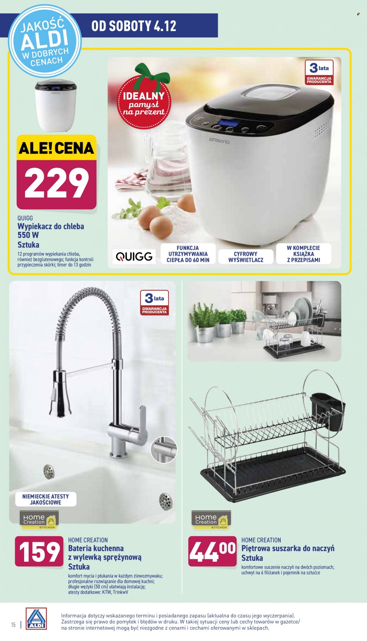 Gazetka ALDI - 1.12.2021 - 4.12.2021. Strona 15