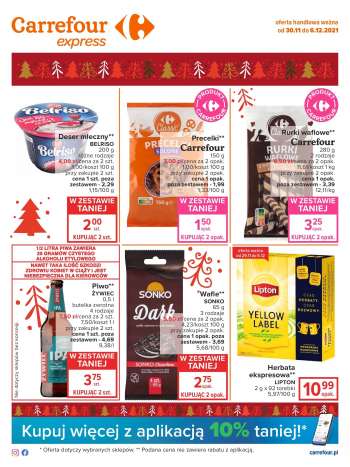 Gazetka Carrefour Express - 30.11.2021 - 6.12.2021.