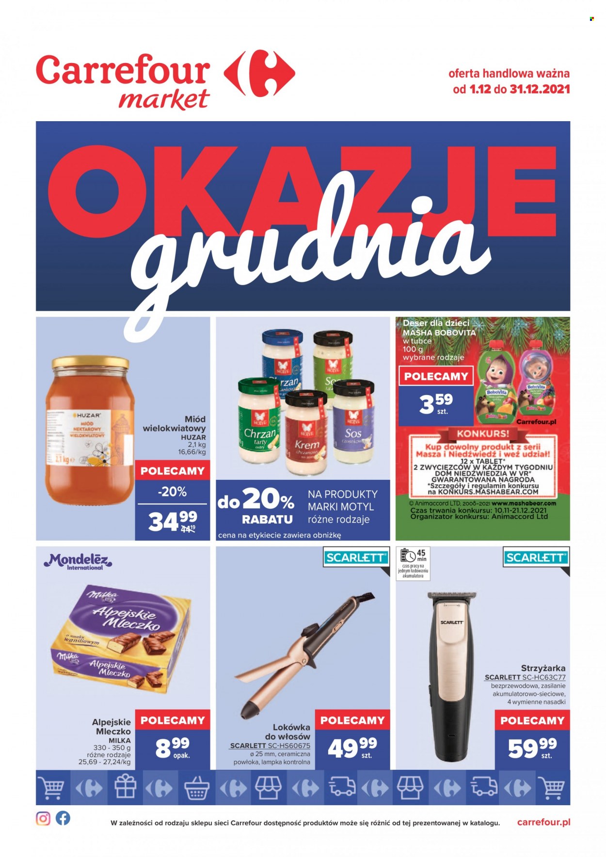 Gazetka Carrefour Market - 1.12.2021 - 31.12.2021. Strona 1