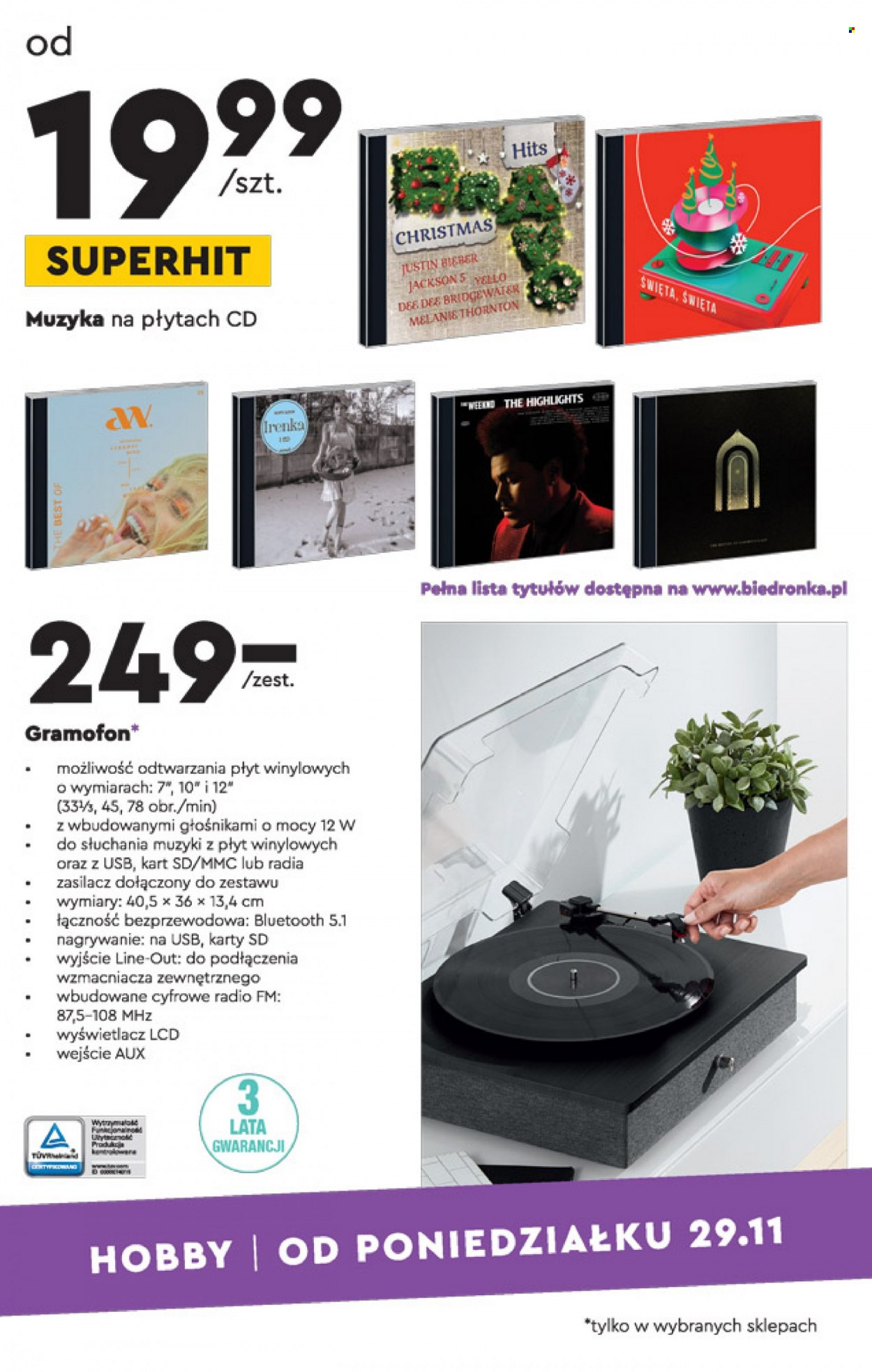 Gazetka Biedronka - 29.11.2021 - 15.12.2021. Strona 19