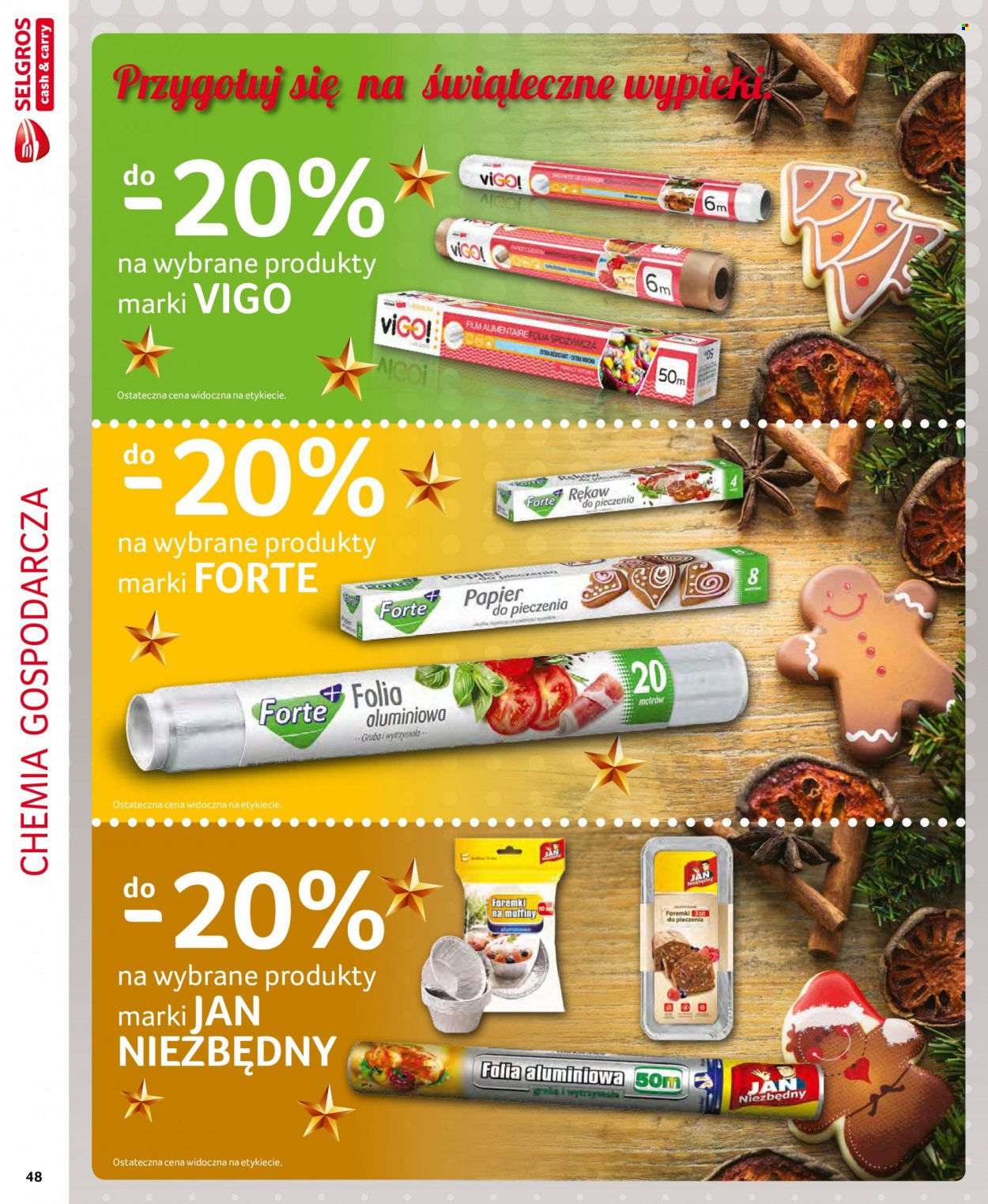 Gazetka Selgros - 2.12.2021 - 15.12.2021. Strona 48