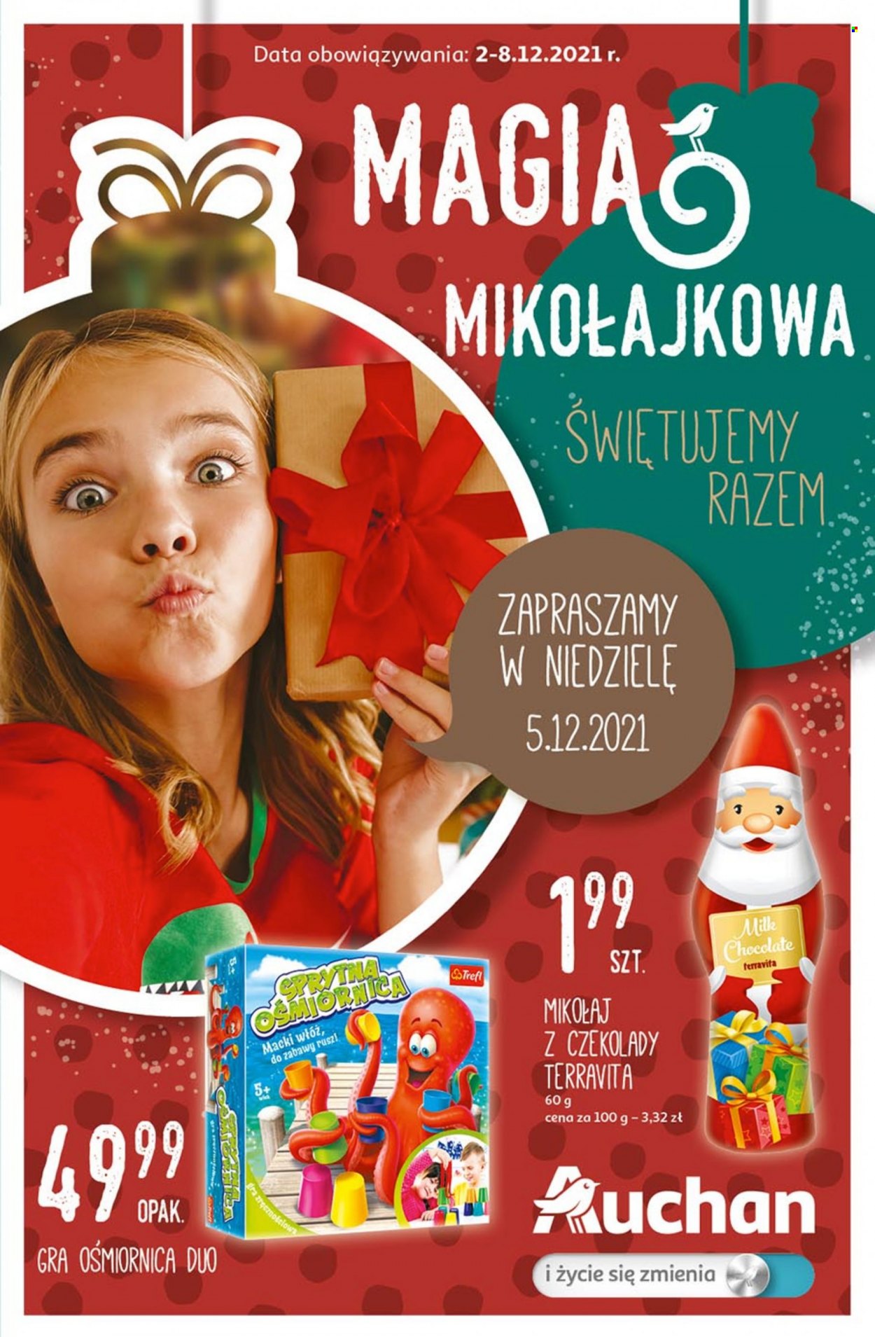 Gazetka Auchan - 2.12.2021 - 8.12.2021. Strona 1