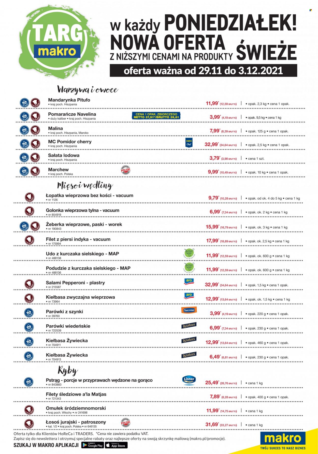 Gazetka Makro - 29.11.2021 - 3.12.2021. Strona 2