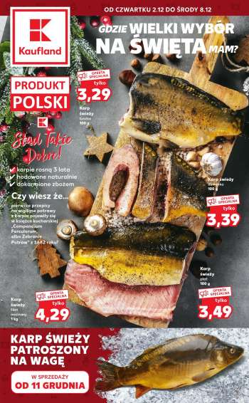 Gazetka Kaufland - 2.12.2021 - 8.12.2021.