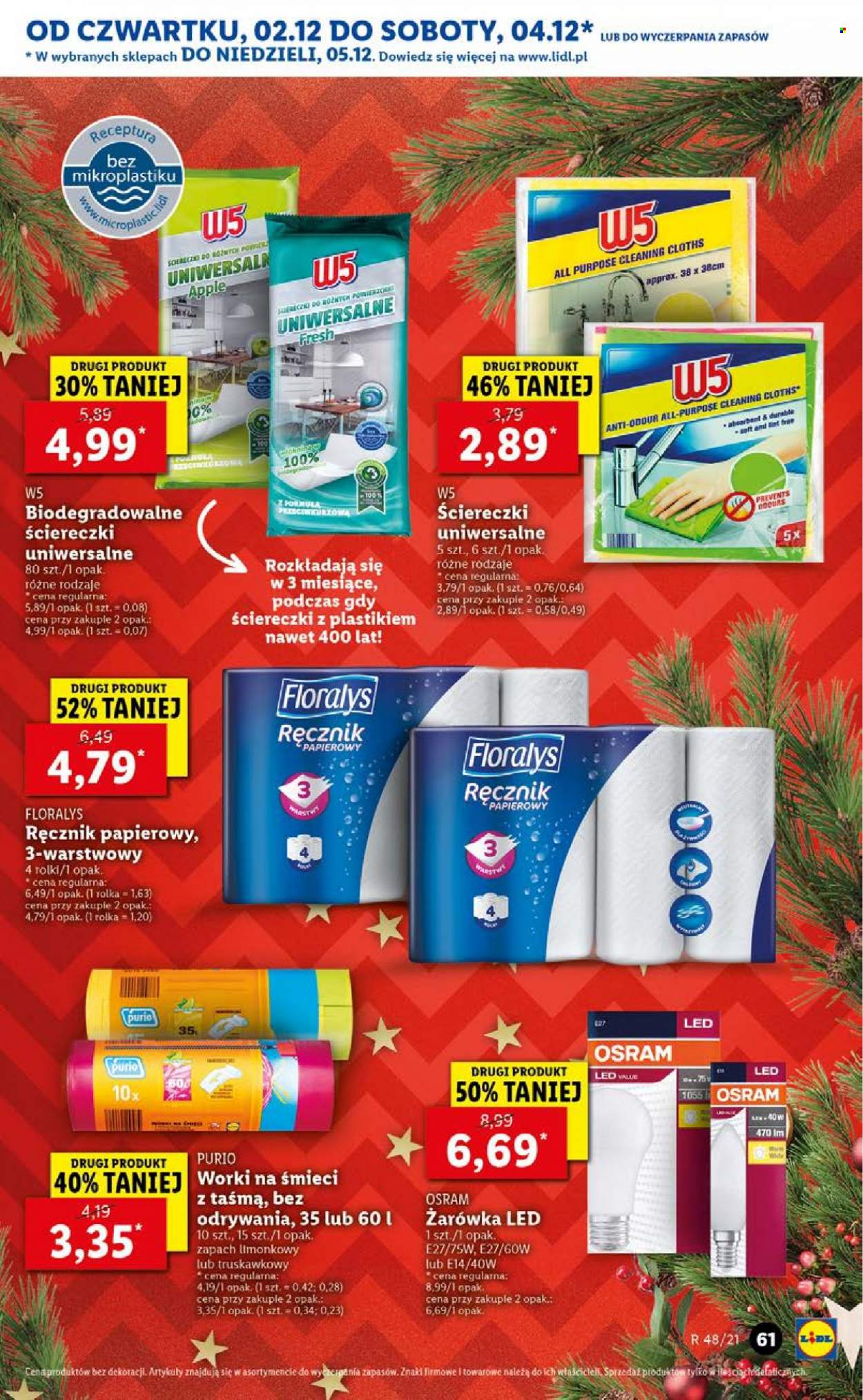 Gazetka Lidl - 2.12.2021 - 5.12.2021. Strona 61